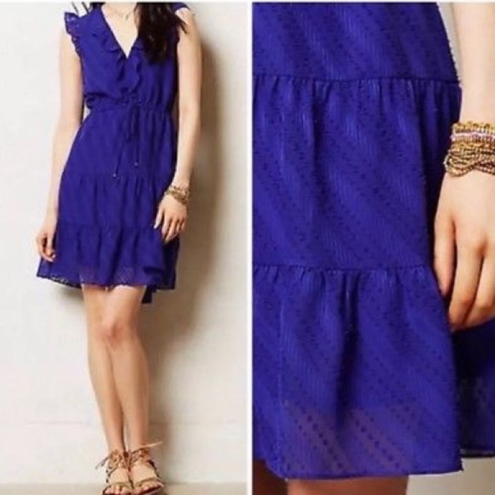 Anthropologie HD in Paris Ruffle Dress